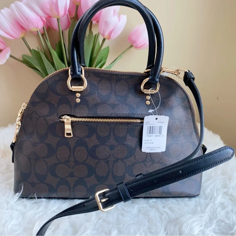 Coach Katy Satchel in signature - Picture 3 of 7